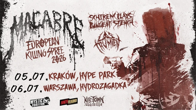 Macabre + Schirenc Plays Pungent Stench + Las Trumien