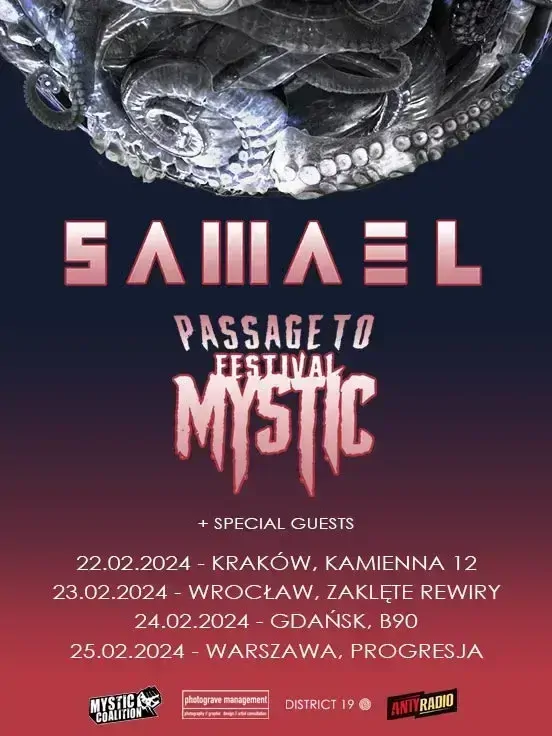 Passage to Mystic Festival - Samael + Shining + Yoth Iria