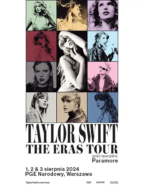 Taylor Swift | The Eras Tour | Warszawa | bilety na eBilet.pl