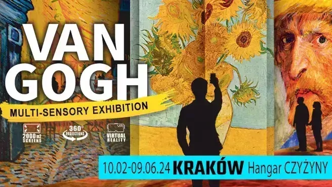 Plakat VAN GOGH Multi-Sensory Exhibition Kraków 298744