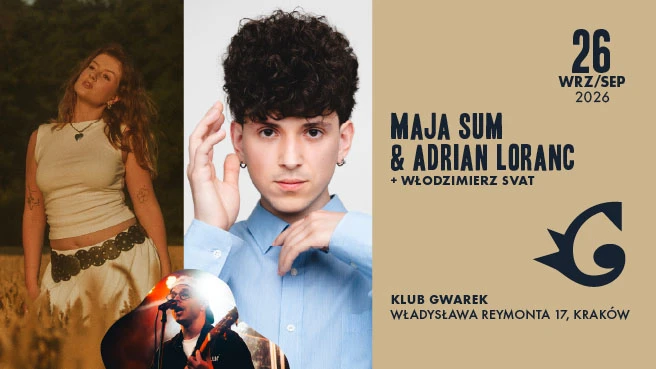 Maja Sum & Adrian Loranc | Support: Svat