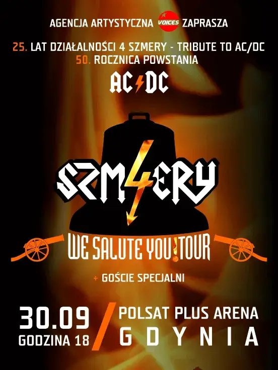 50 lat AC/DC - 25 lat 4 Szmery Tribute to AC/DC + goście specjalni