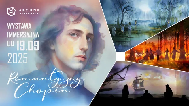 Romantyczny Chopin - Wystawa Immersyjna