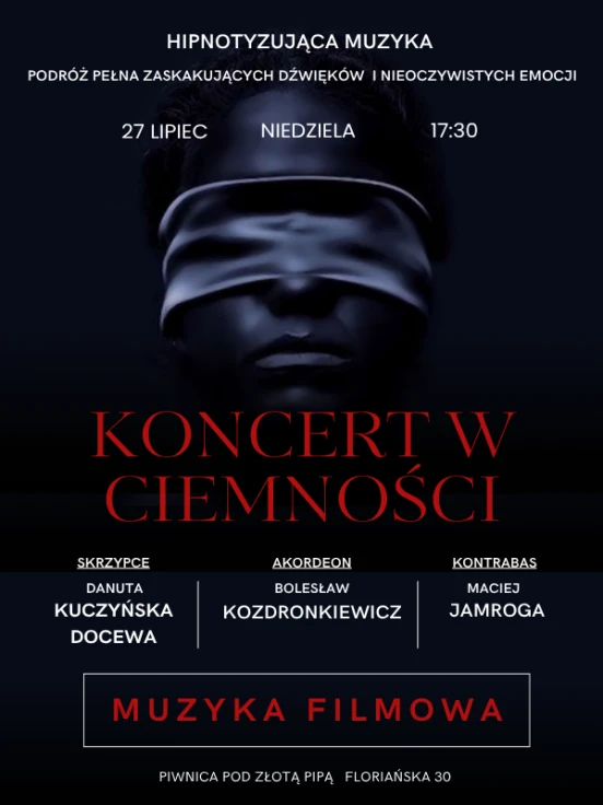 Koncert w Ciemności - Muzyczna Podróż