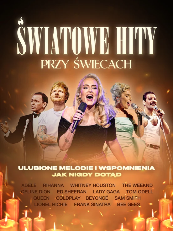 Światowe hity przy świecach