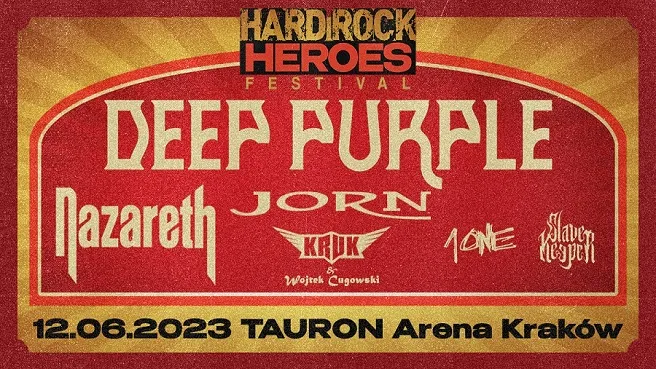 Hard Rock Heroes Festival - Deep Purple, Nazareth, Kruk + goście
