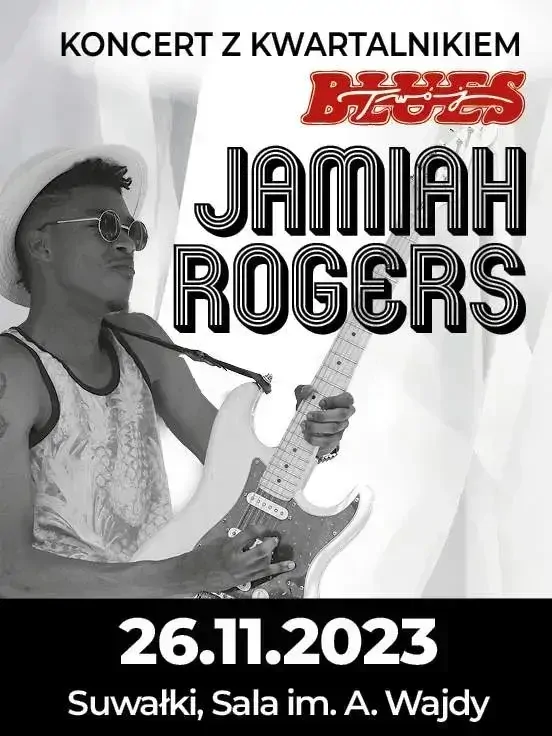 Koncert z kwartalnikiem „Twój Blues” - Jamiah Rogers