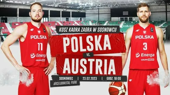 Mecz Reprezentacji Polski Koszykarzy POLSKA-AUSTRIA