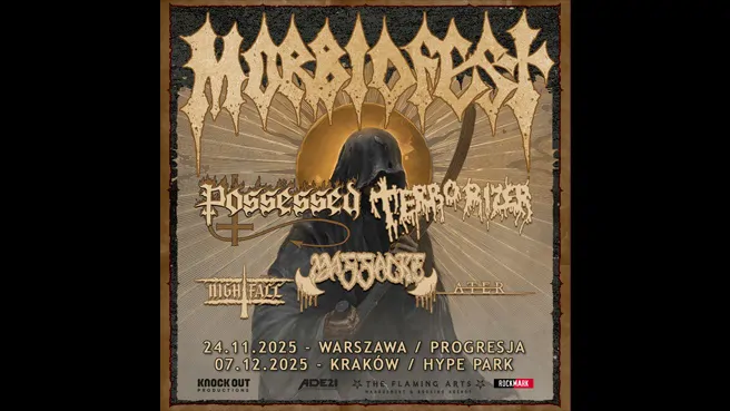 Morbidfest: Possessed + Terrorizer + Massacre + Nightfall + Ater