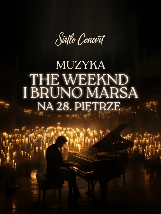 Muzyka The Weeknd i Bruno Marsa na 28. piętrze Warszawa