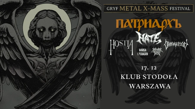 Gryf Metal X-Mass Festival: Patriarkh, Hate, Hostia, Damnation i inni