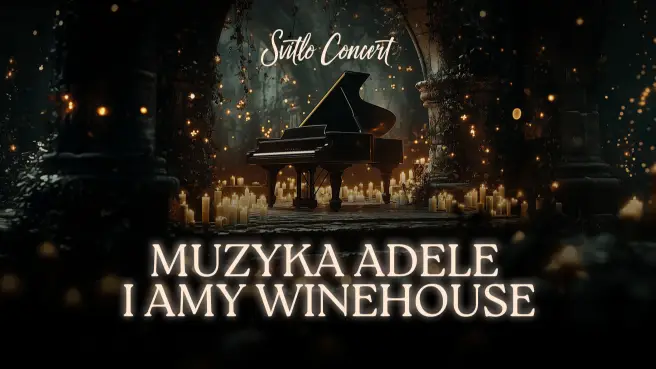 Muzyka Adele i Amy Winehouse przy świecach