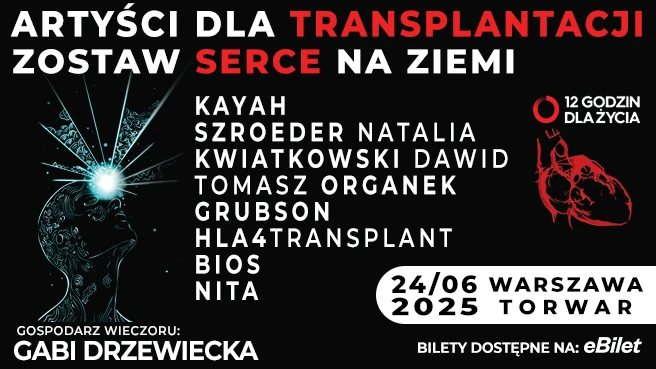 Artyści dla Transplantacji – Zostaw SERCE na Ziemi