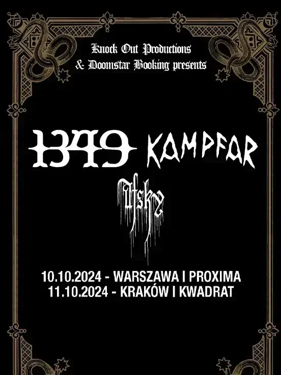 1349, Kampfar + Afsky