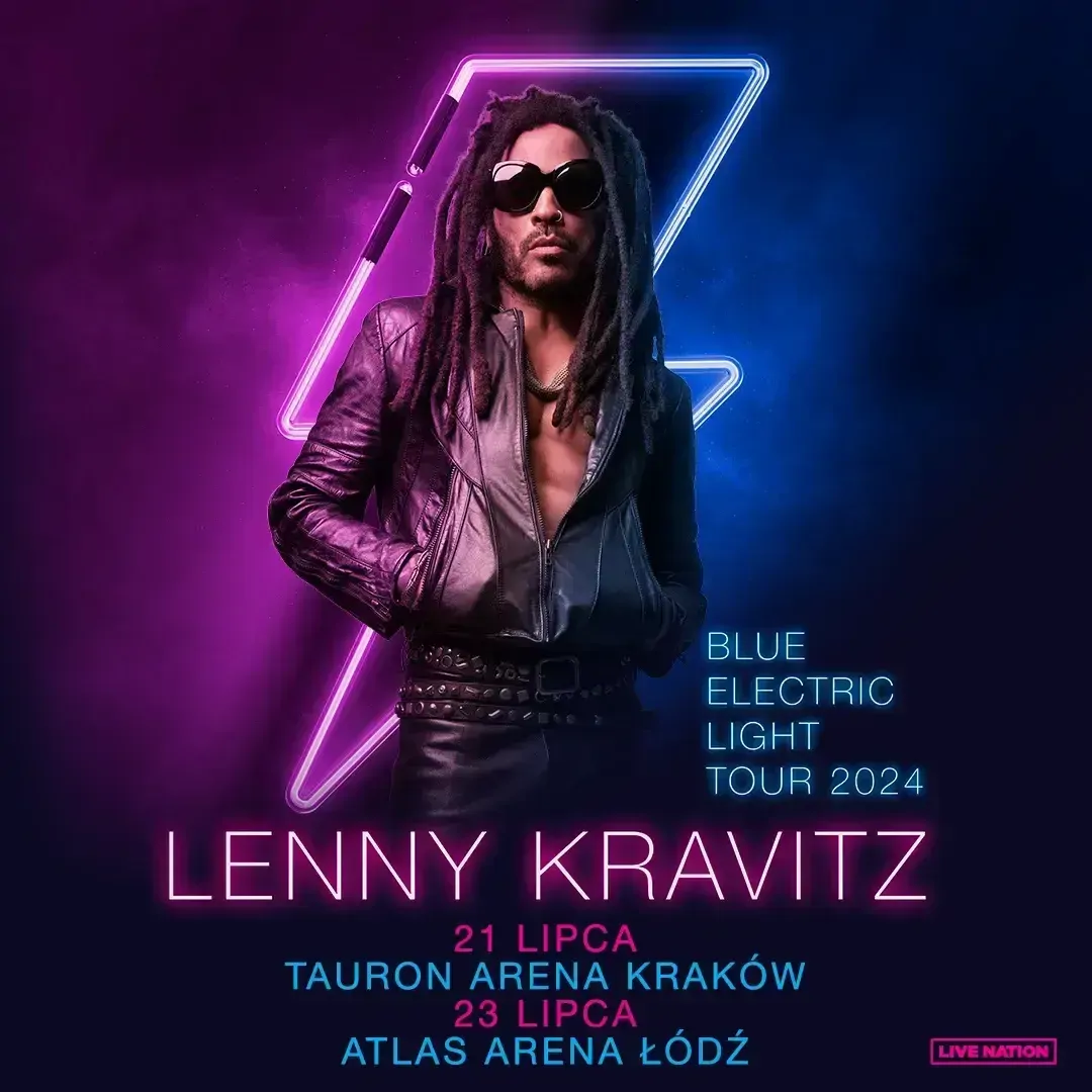 Lenny Kravitz Blue Electric Light Tour