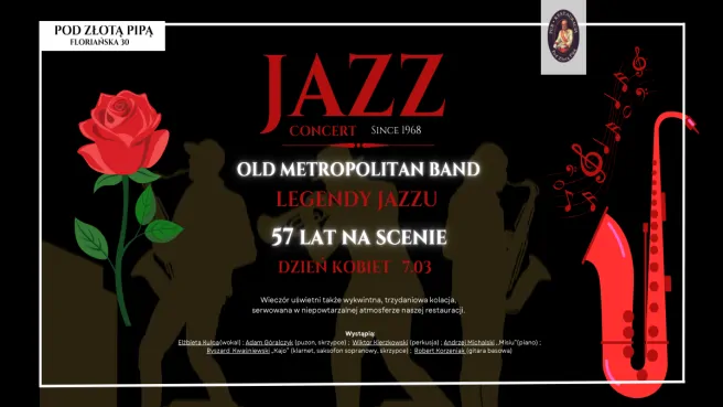 Koncert legend – Old Metropolitan Band na Dzień Kobiet