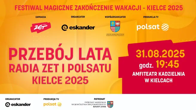 Przebój Lata Radia Zet i Polsatu 2025 - rejestracja POLSAT