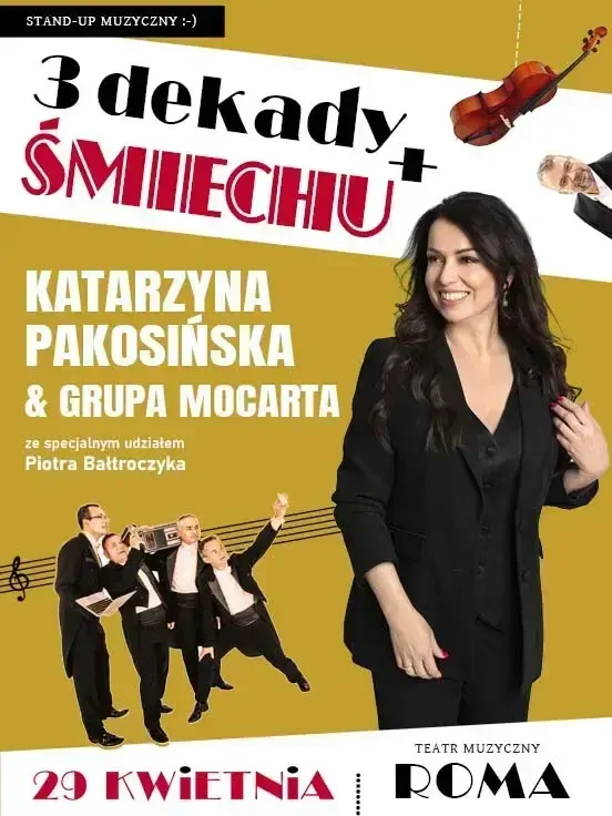 Katarzyna Pakosińska & Grupa Mocarta – Trzy Dekady Śmiechu+