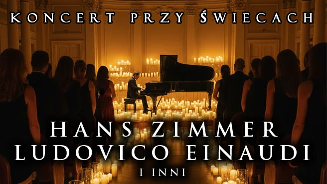 Koncerty przy świecach - Hans Zimmer, Ludovico Einaudi i Inni