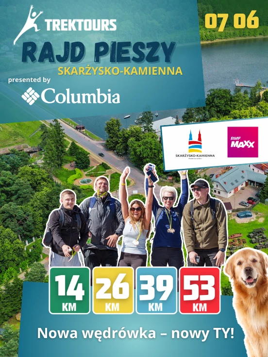 Rajd pieszy Trektours: Skarżysko-Kamienna presented by Columbia