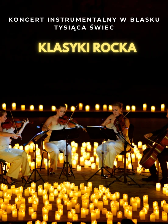 Koncert przy świecach - Klasyki Rocka