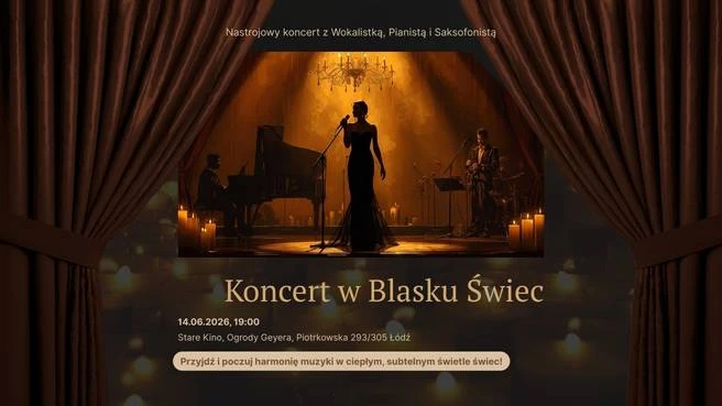 Koncert w Blasku Świec