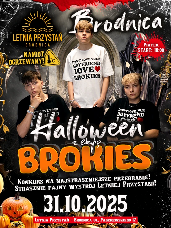 Halloween z ekipą Brokies w Brodnicy