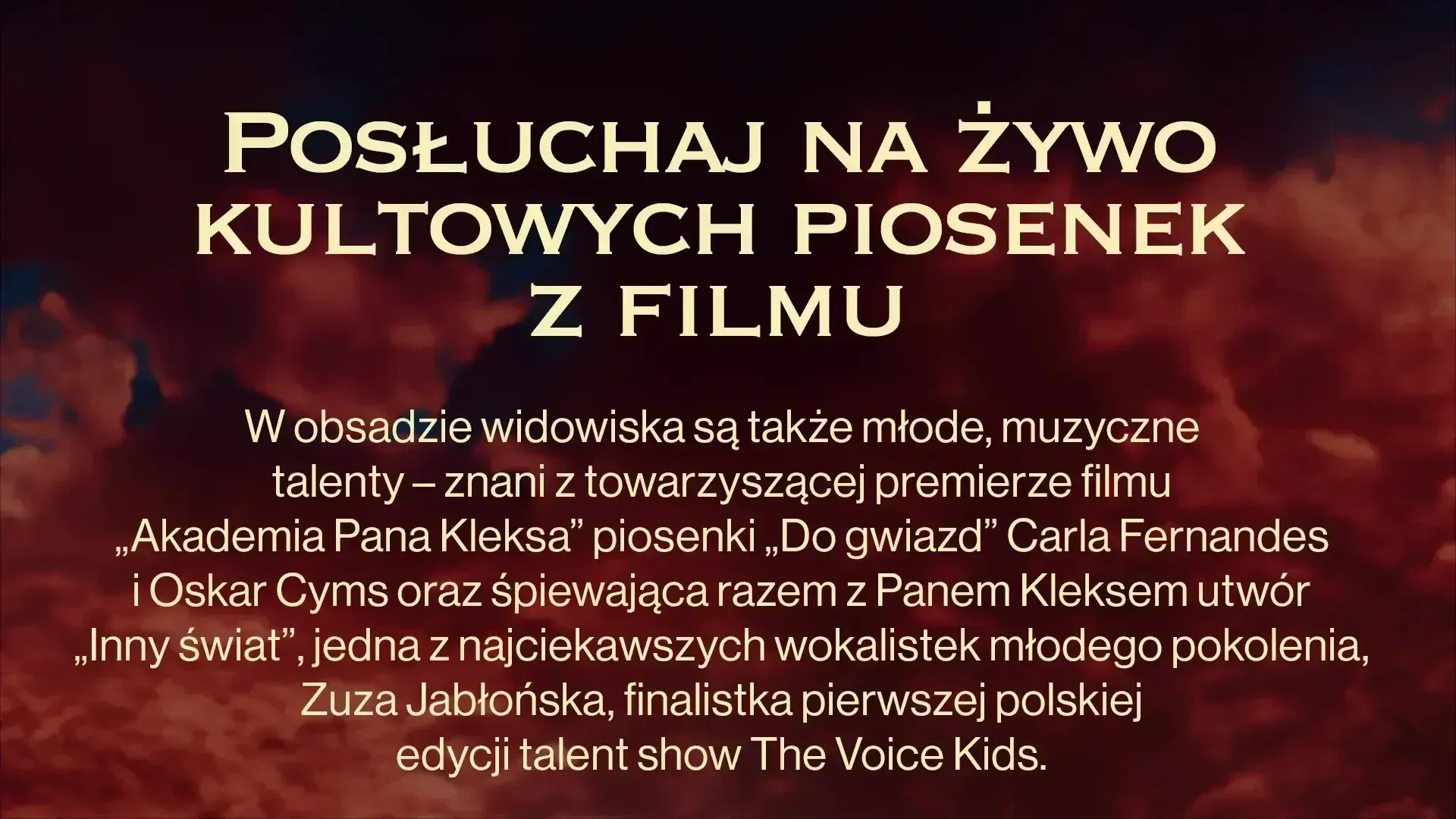 Akademia Pana Kleksa na Żywo. Muzyczna Szkoła Wyobraźni - galeria: zdjęcie 4