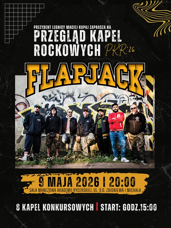 Przegląd Kapel Rockowych '26 + Flapjack