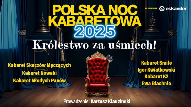 Plakat Polska Noc Kabaretowa 2025 386366