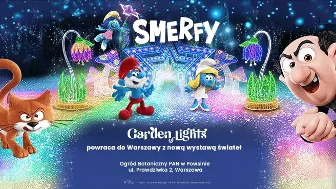 Garden of Lights / Ogrody Świateł - SMERFY Warszawa