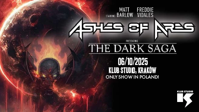Ashes of Ares (Matt Barlow, Freddie Vidales) presenting The Dark Saga