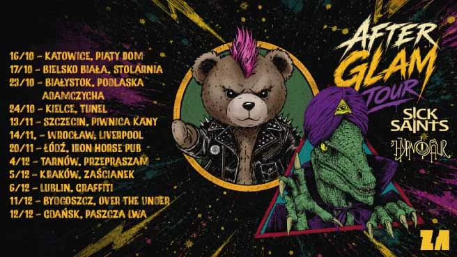 SICK SAINTS + Hypnosaur After Glam Tour 2026