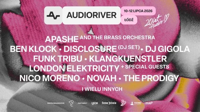 Audioriver Festival 2026 - Karnet VIP 2-dniowy (pt-sob) + Sunday