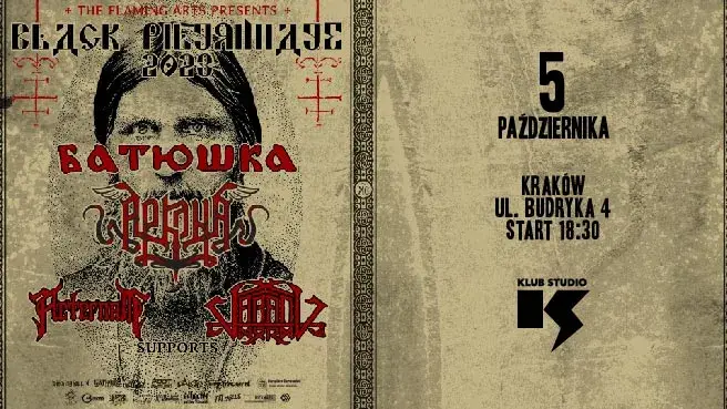 BLACK PILGRIMAGE TOUR 2023: BATUSHKA + ARKONA + AETERNAM