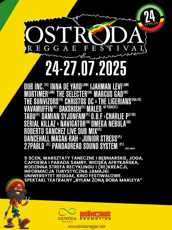 Ostróda Reggae Festival 2025