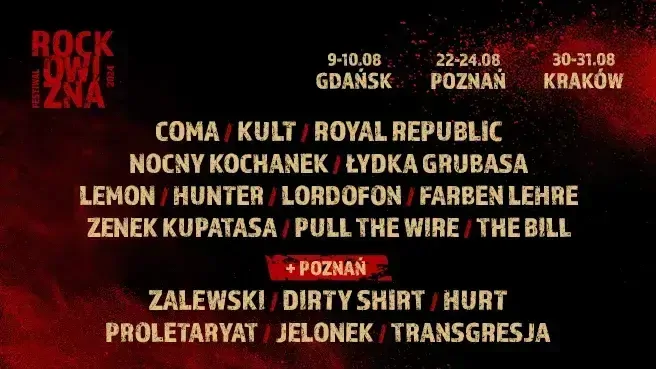 Plakat Rockowizna Festiwal 2024 303904