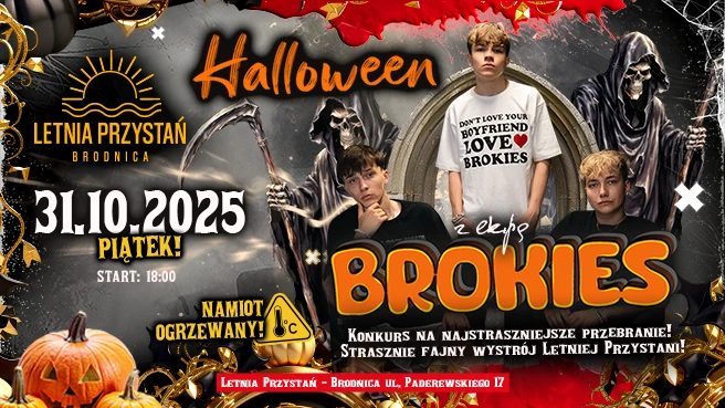Halloween z ekipą Brokies w Brodnicy