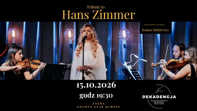 Tribute to Hans Zimmer - koncert kameralny