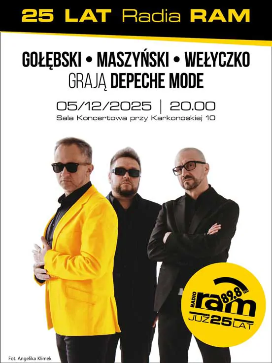 Gobski Maszyski Weyczko graj Depeche Mode na urodziny Radia RAM