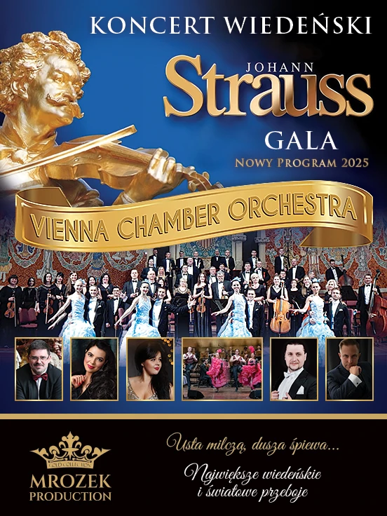 Koncert Wiedeński - Johann Strauss Gala "W świecie operetki"