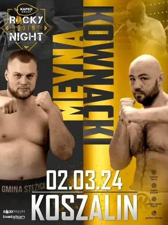 Kapeo Rocky Boxing Night 18: Meyna vs Kownacki
