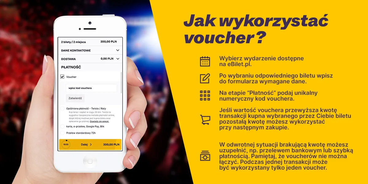 Jak wykorzystać voucher eBilet?