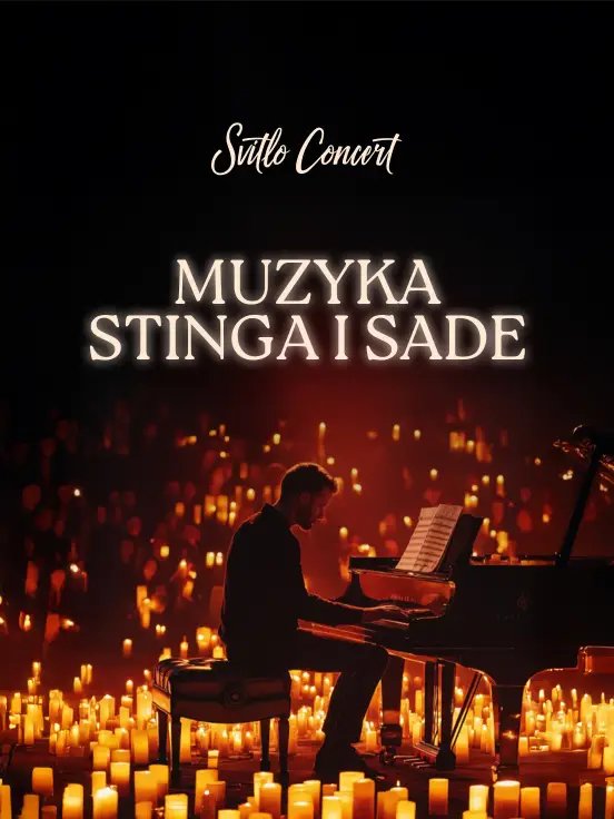 Muzyka Stinga i Sade przy świecach