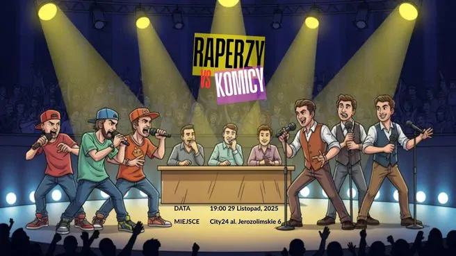 Raperzy vs Komicy - Bitwa na słowa