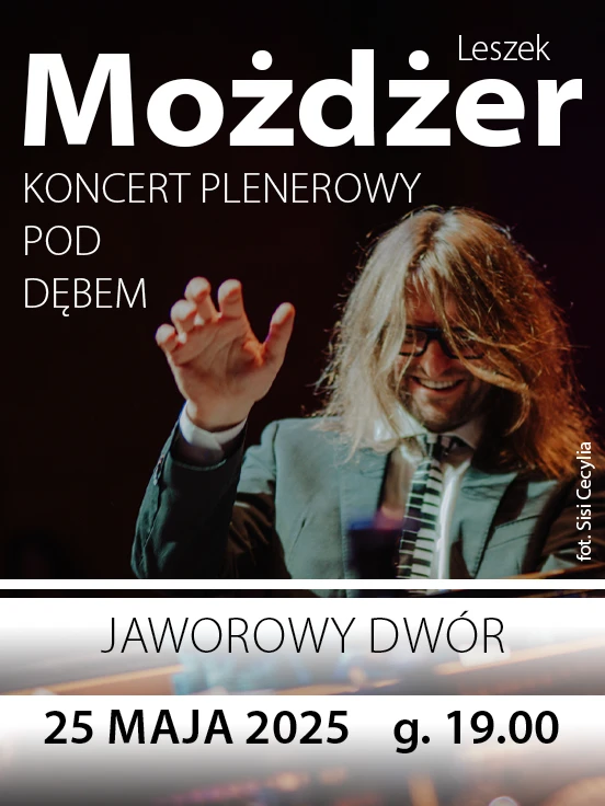 Leszek Możdżer - koncert plenerowy pod dębem w Jaworowym Dworze