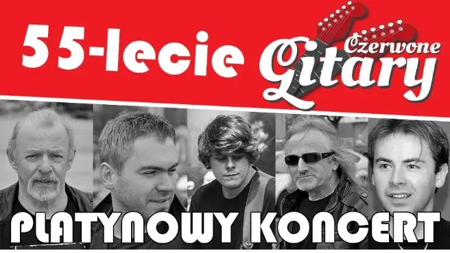 CZERWONE GITARY 55 LECIE -PLATYNOWY KONCERT