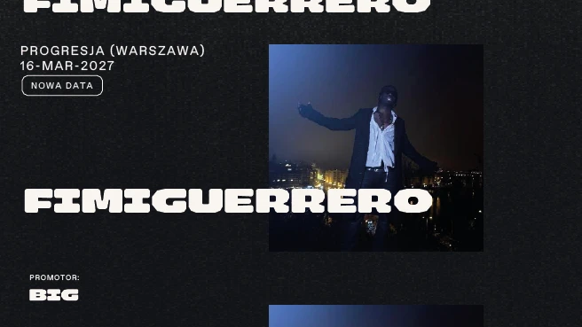 Plakat wydarzenia: Fimiguerrero @Warszawa Progresja