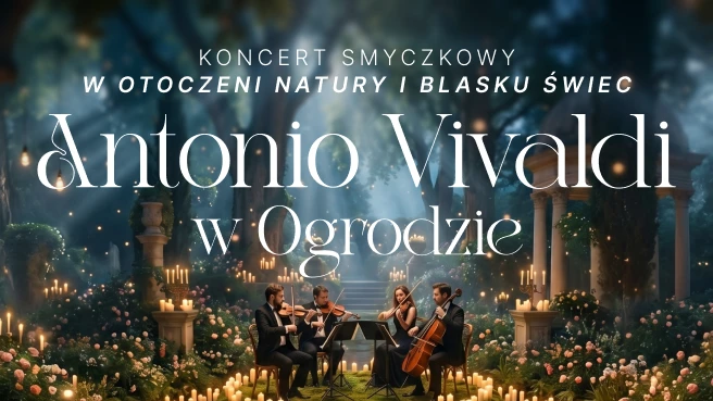 Koncert plenerowy przy świecach: Antonio Vivaldi - Cztery Pory Roku