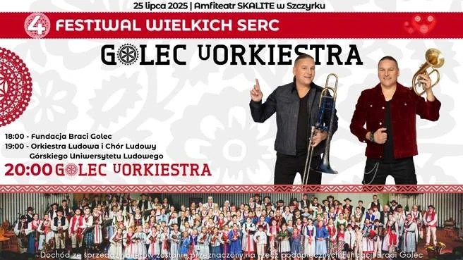 Festiwal Wielkich Serc - Koncert Golec uOrkiestra